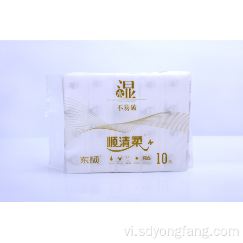 Khăn giấy mặt White Virgin 3-Ply Khăn giấy mặt đóng gói mềm